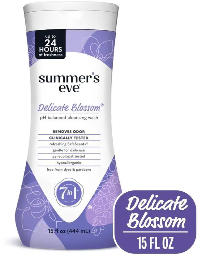 Main image of Summers Eve Delicate Blossom Daily Feminine Wash, 15 Oz
