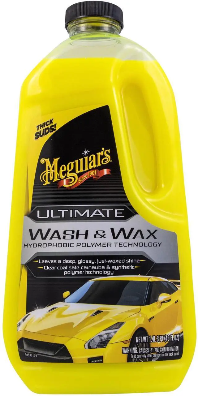 Main image of Meguiars Ultimate Car Wash and Wax, Hybrid Glossy Shine and Protection, 48 fl oz.