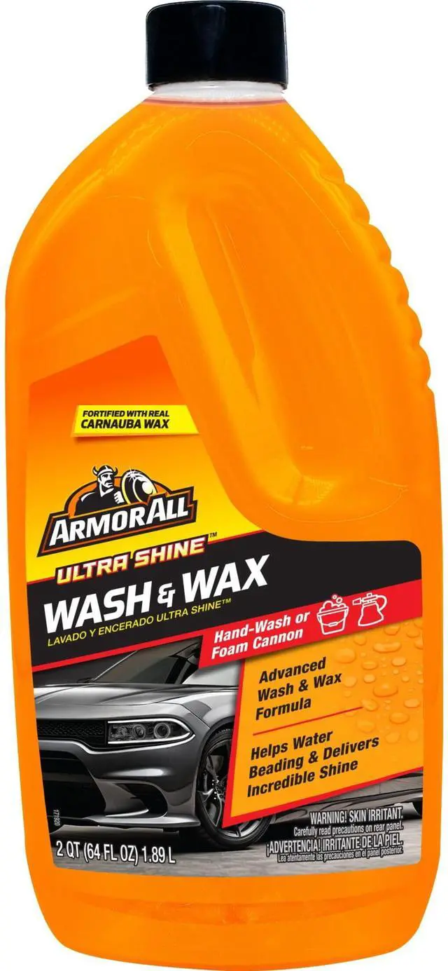 Main image of Armor All Ultra Shine Car Wash and Wax, 64 fl oz Bottle