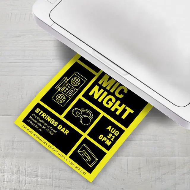 Alt view image 5 of 6 - Pen+Gear Assorted Primary Copy Paper, 8.5" x 11", 24 lb, 100 Sheets