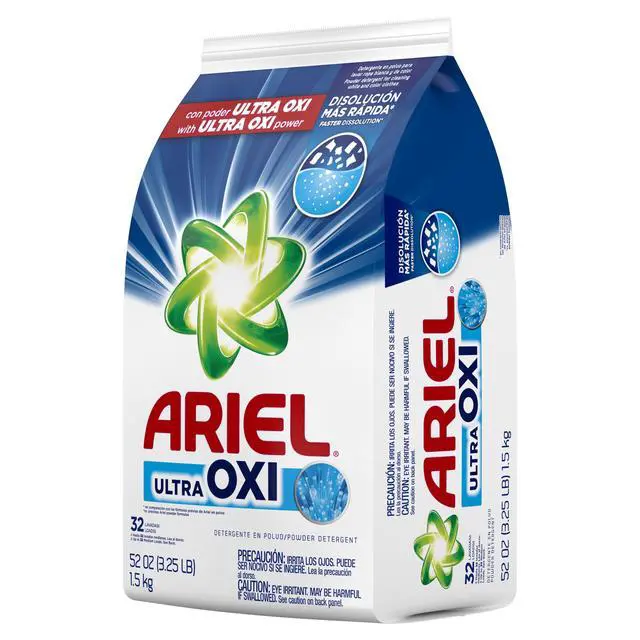 Alt view image 3 of 7 - Ariel Laundry Detergent Powder, Ultra Oxi, Original Scent, 52 oz, 33 Loads