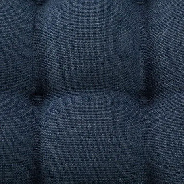 Alt view image 3 of 4 - Mainstays Textured Chair Seat Pad (Chair Cushion), Navy Color, 1-Piece, 15.5" x 16"