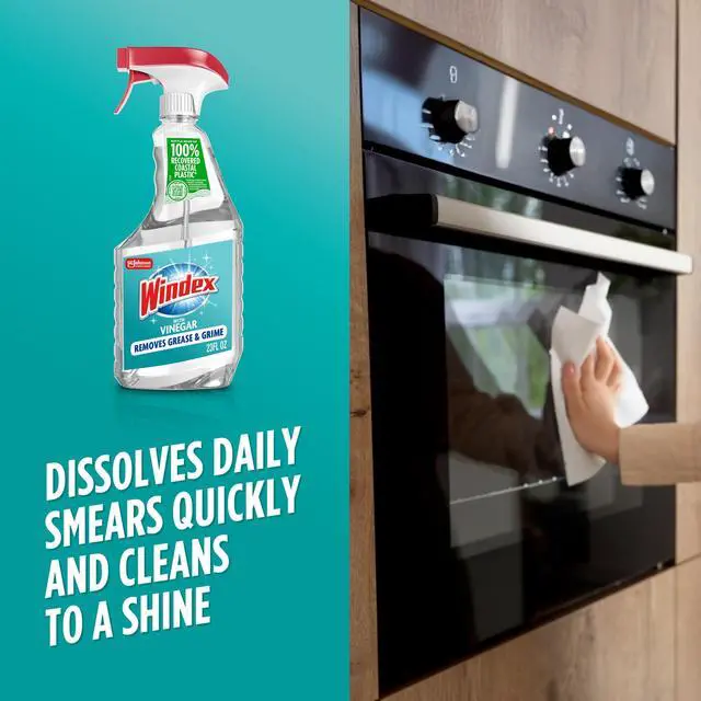Alt view image 5 of 6 - Windex® with Vinegar Glass Cleaner, Spray Bottle, 23 fl oz