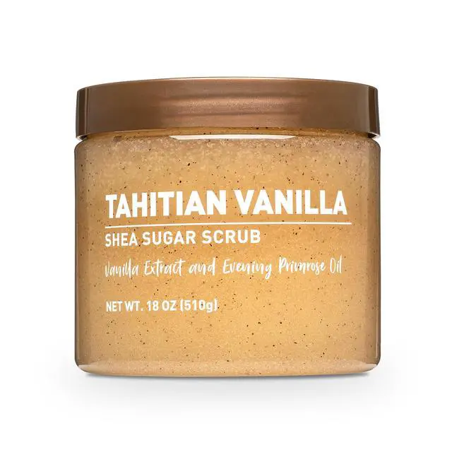 Alt view image 6 of 6 - Walmart Shea Sugar Body Scrub, Tahitian Vanilla, 18 oz