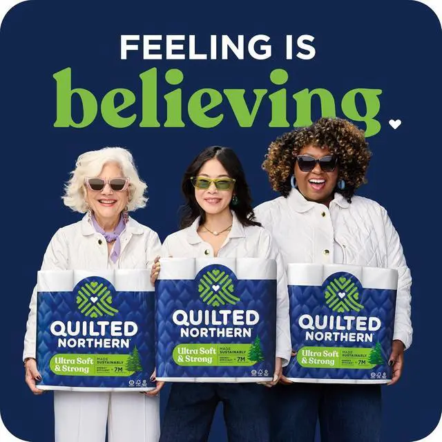 Alt view image 5 of 6 - Quilted Northern Ultra Soft & Strong Toilet Paper, 6 Mega Rolls = 24 Regular Rolls, 4X Stronger*, Premium Soft Toilet Tissue