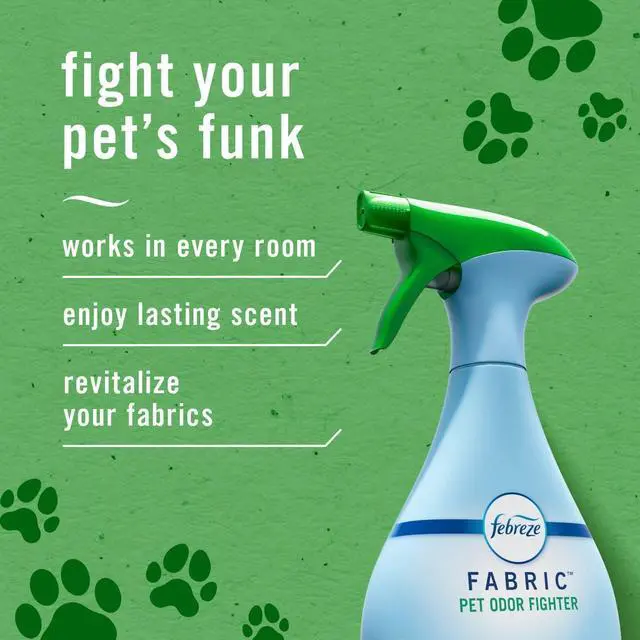 Alt view image 4 of 4 - Febreze Fabric Spray Air Freshener, Odor-Fighting Fabric Refresher, Sneaker Balls Alternative, Couch Cleaner, Linen Spray, Multi-Use, Pet Odor Fighter Scent, 23.6 fl oz