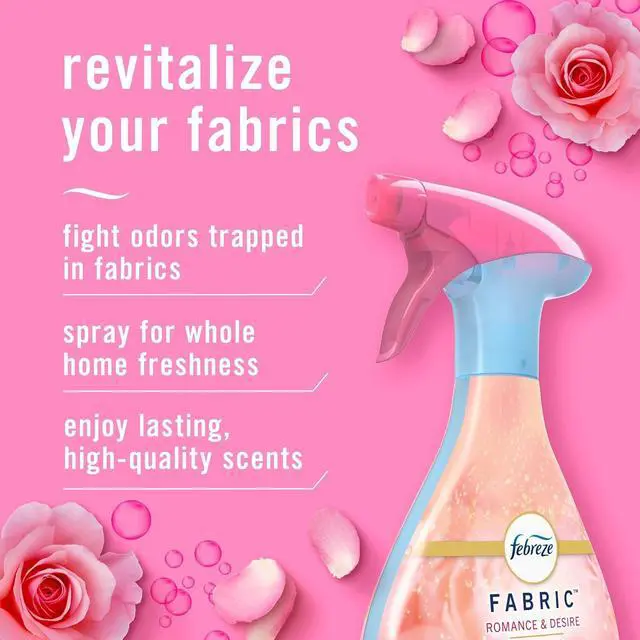 Alt view image 4 of 4 - Febreze Odor-Fighting Fabric Refresher, Romance & Desire, 23.6oz