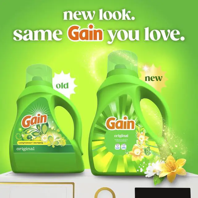 Alt view image 3 of 6 - Gain Liquid Laundry Detergent with Odor Defense Original Scent for HE Washing Machines 81fl oz 61Loads