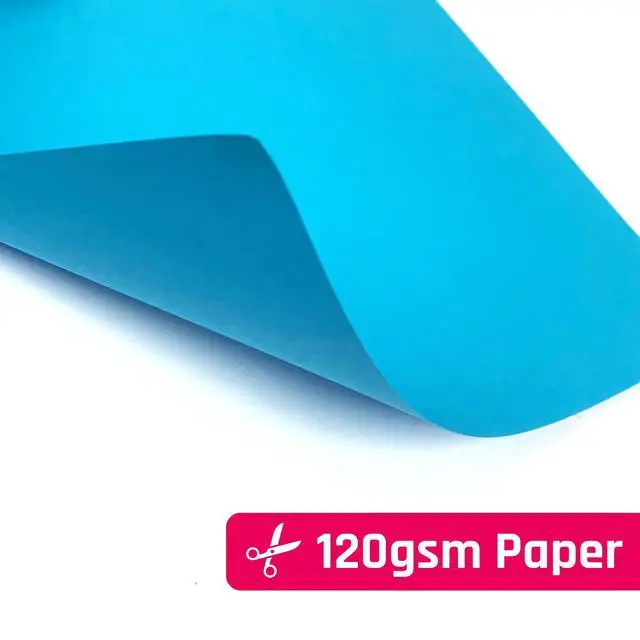 Alt view image 4 of 7 - Colored Cardstock 50 Sheets 32lb for Printer