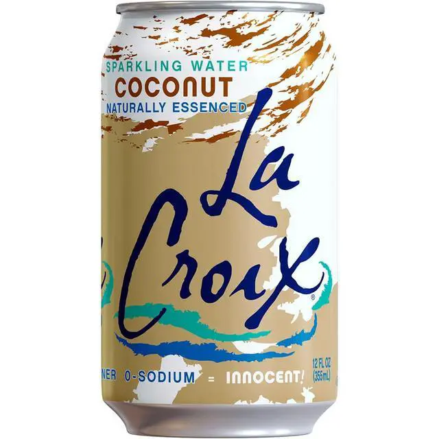 Alt view image 2 of 6 - La Croix Sparkling Water Coconut, 12 Fl Oz, 8 Count