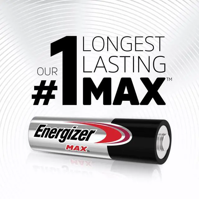 Alt view image 3 of 6 - Energizer MAX AA Alkaline Batteries, 4 Count