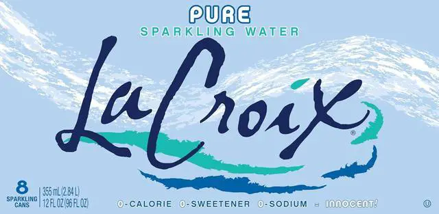Alt view image 3 of 5 - LaCroix Pure Sparkling Water, 12 Fl Oz, Pack of 8