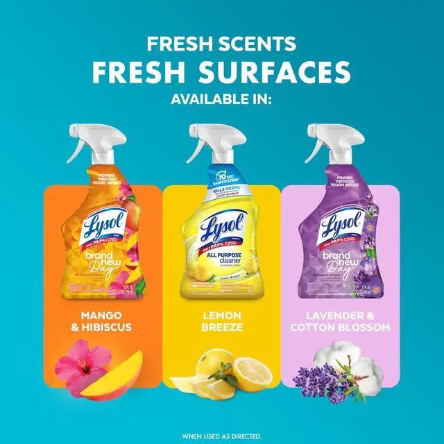 Alt view image 7 of 7 - Lysol All Purpose Cleaner Spray, Disinfectant, Coconut, 32oz