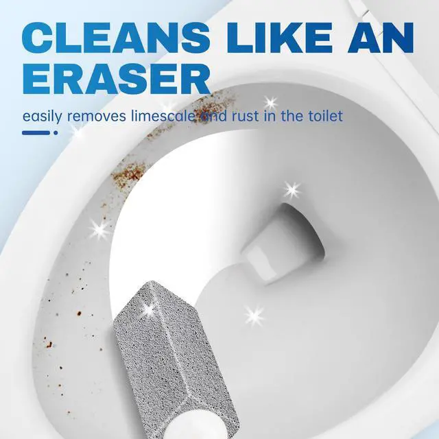 Alt view image 3 of 6 - Vacplus 100% Pumice Stone Toilet Brush 2 Pack Long Handle