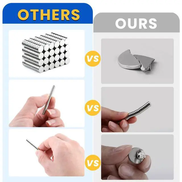 Alt view image 6 of 6 - TRYMAG 240Pcs Neodymium Small Magnets for Crafts
