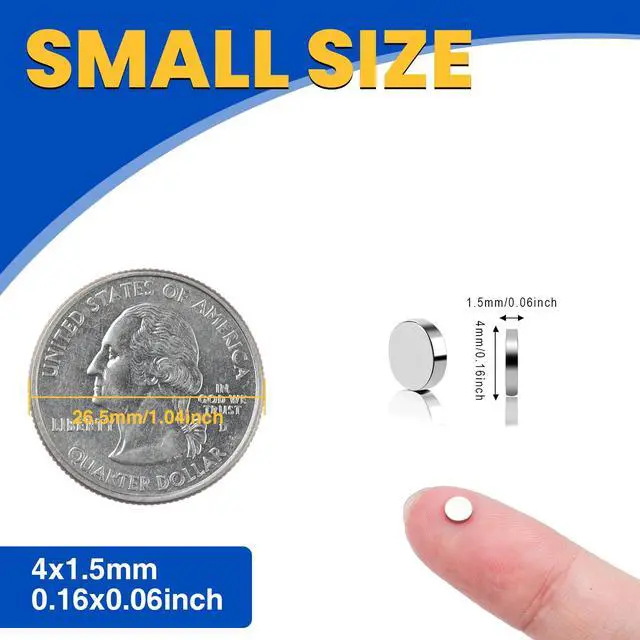 Alt view image 2 of 6 - TRYMAG 240Pcs Neodymium Small Magnets for Crafts