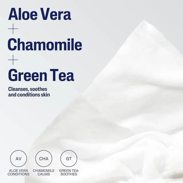 Alt view image 5 of 6 - Cetaphil Gentle Makeup Remover Face Wipes, Fragrance Free, 25 Count