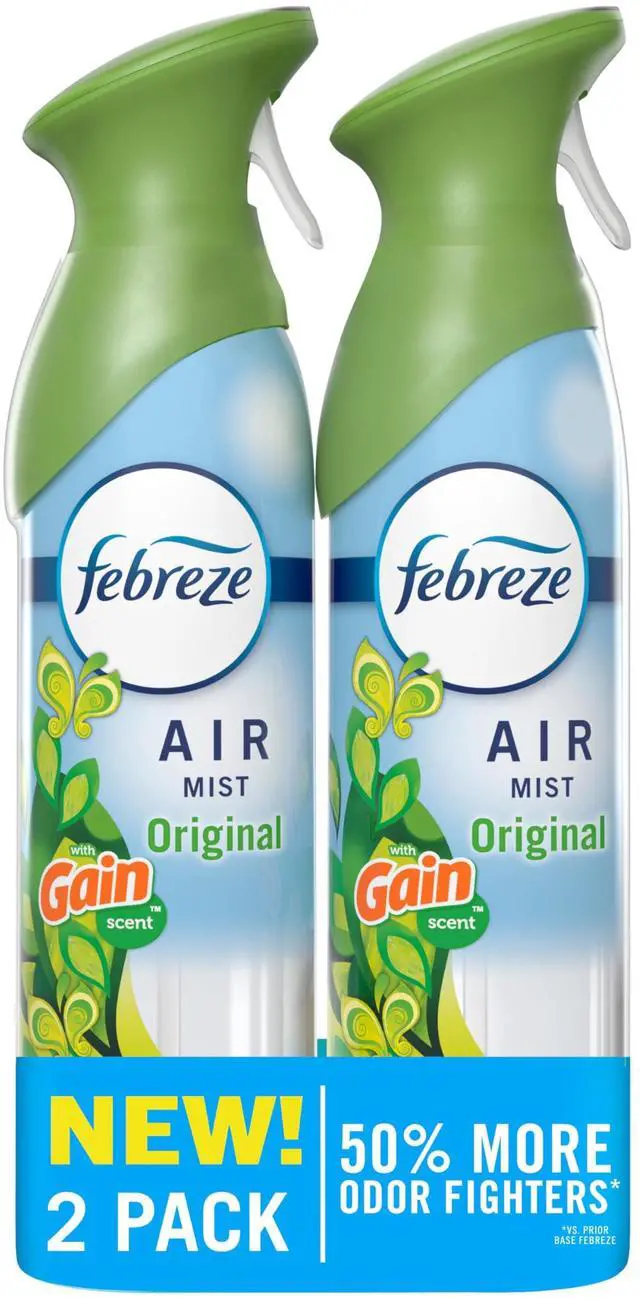 Main image of Febreze Air Mist Gain Original Scent Room Spray 8.1oz (Pack of 2)