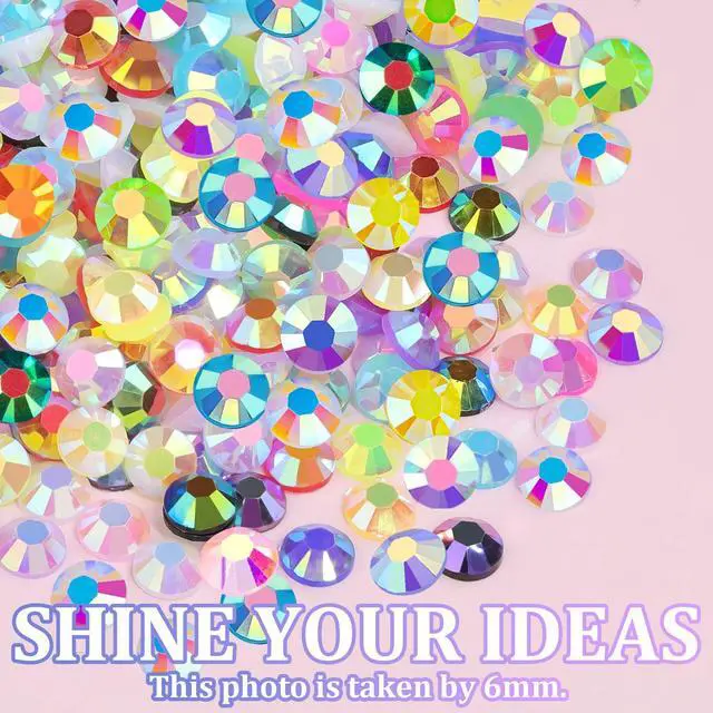 Alt view image 2 of 7 - TINKRSTUFF 38000Pcs 3mm Jelly Rhinestones Bedazzling Kit