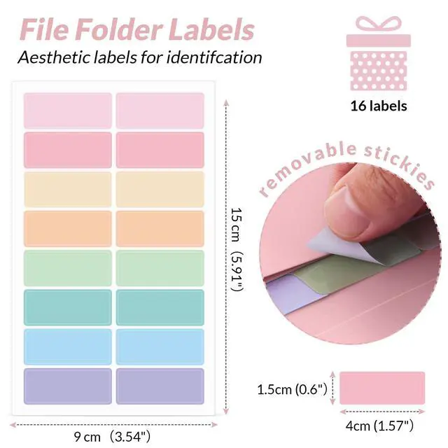 Alt view image 5 of 7 - SKYDUE Cute Accordion File Organizer, Expanding File Folder with 8 Pockets, Colorful Tabs for School Office Hospital Tax Receipts Storage, Letter/A4 Size Pink