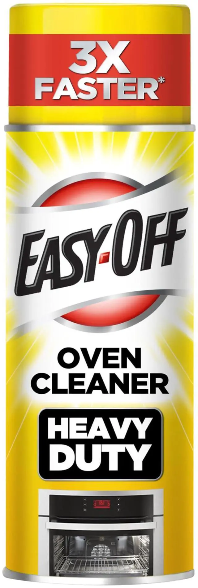 Main image of Easy Off Heavy Duty Oven Cleaner, Fresh Scent, 14.5 oz Can, Destroys Tough Burnt-On Food and Grease