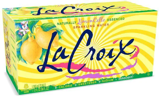 Main image of La Croix LimonCello Sparkling Water, 12 Fl Oz, 8-Pack