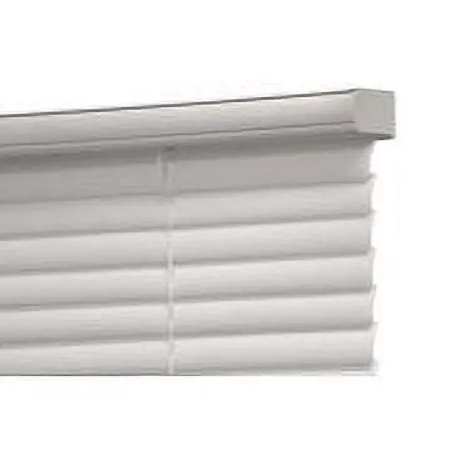 Alt view image 4 of 5 - Mainstays Cordless Vinyl Light Filtering Mini Blinds, 1 in Slat, White, 23 in W x 42 in L