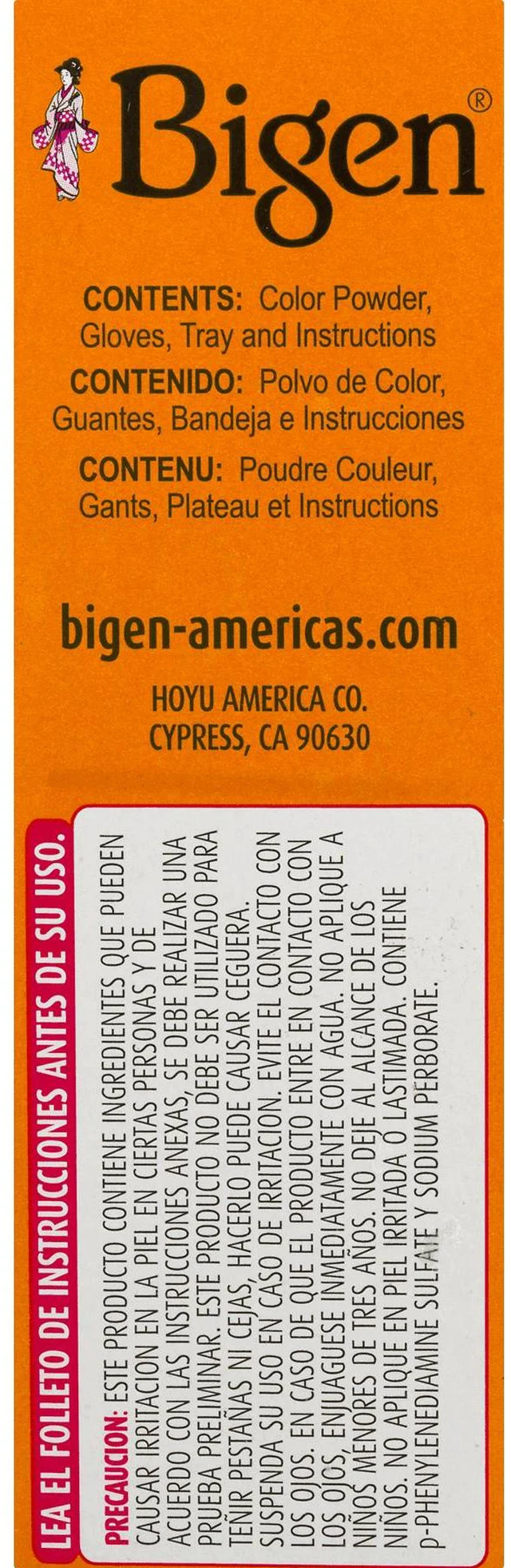Alt view image 2 of 5 - Bigen Permanent Powder Haircolor Rich Medium Brown #56 Female