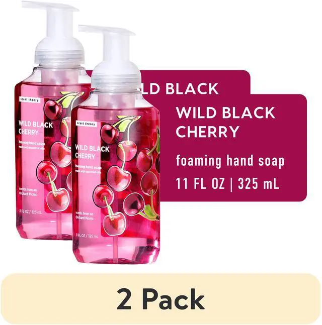 Main image of Scent Theory Foaming Hand Soap, Wild Black Cherry, 11 fl oz (2 Pack)
