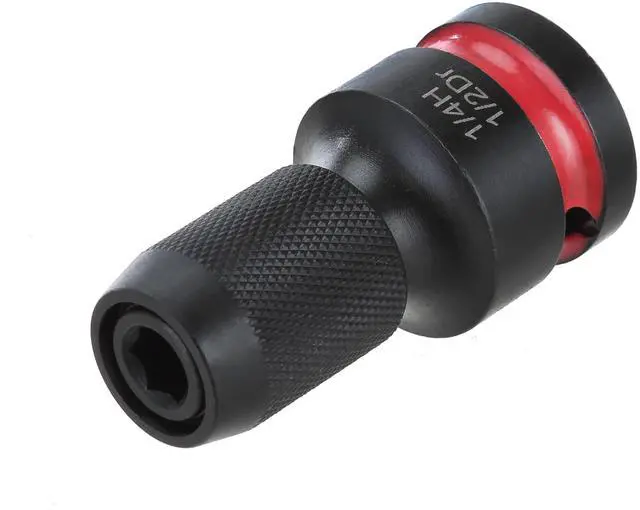Alt view image 2 of 5 - Hyper Tough Quick Release Impact Adapter, 1/2 Inch to 1/4 Inch