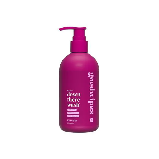 Alt view image 4 of 6 - Goodwipes Down There Wash, Feminine Hygiene Wash, Rosewater Scented, 8.0 Fl Oz