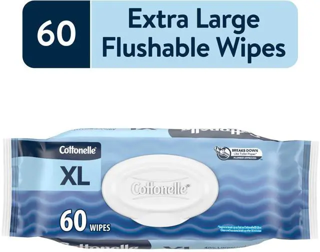 Main image of Cottonelle Ultra Fresh XL Flushable Wet Wipes - 1 Flip-Top Pack