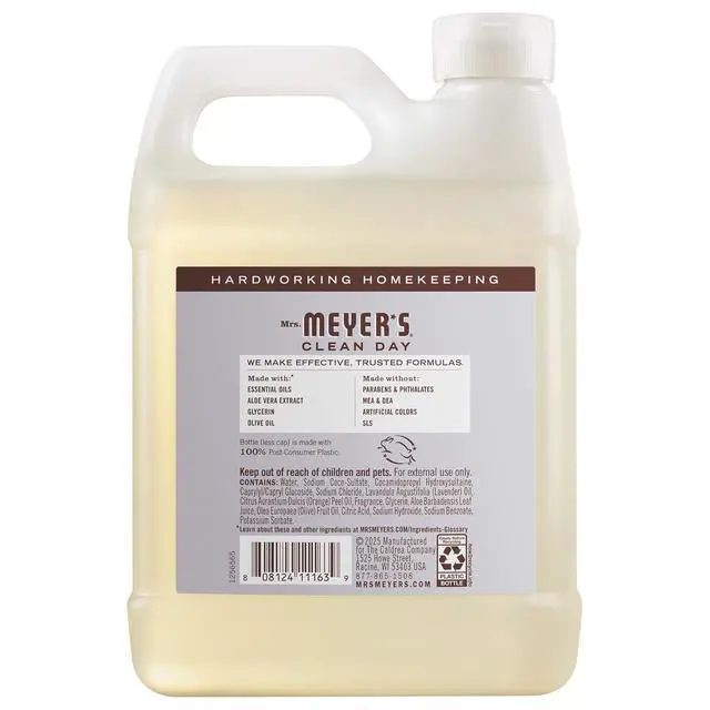 Alt view image 5 of 6 - Mrs. Meyer's Clean Day Hand Soap Refill, Lavender Scent, 33 Fl Oz