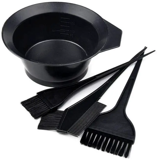 Alt view image 4 of 6 - Black Hair Dye Color Brush and Bowl Set