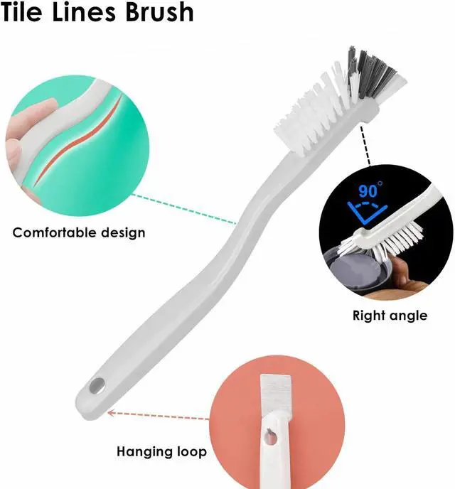 Alt view image 3 of 4 - Kitchen Scrub Brush with Angled Bristles
