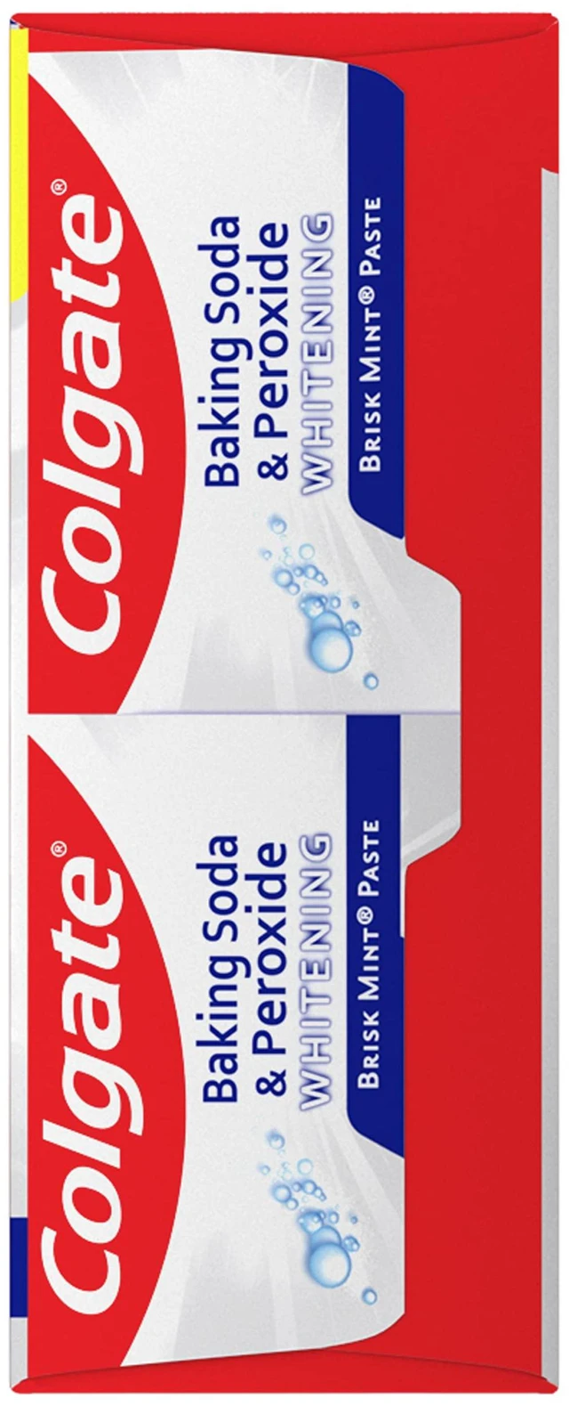 Alt view image 5 of 5 - Colgate Baking Soda & Peroxide Toothpaste, Brisk Mint, 6 Ounce (Pack of 2) - Whitens Teeth, Fights Cavities, Removes Stains