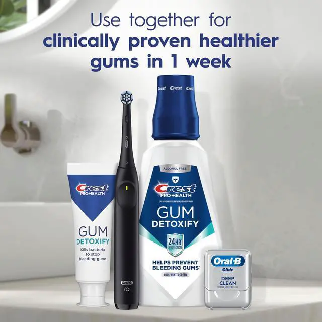 Alt view image 3 of 6 - Crest Pro-Health Gum Detoxify Deep Clean Anticavity Antibacterial Fluoride Toothpaste, 2.6 oz, Gum and Enamel Protection, Plaque Control