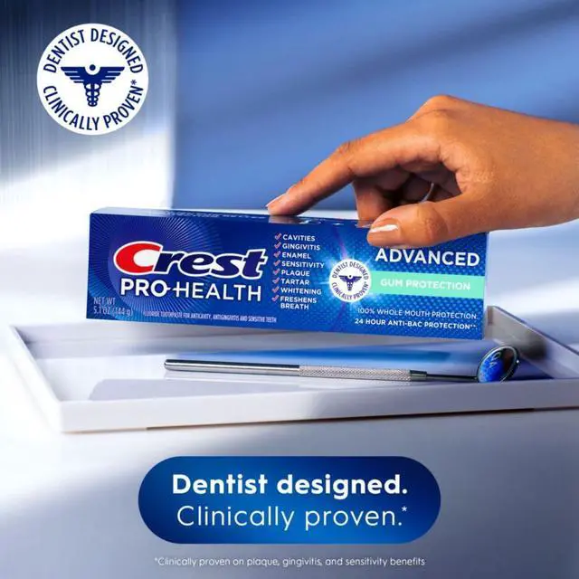 Alt view image 2 of 7 - Crest Pro-Health Advanced Gum Protection Toothpaste, 5.1oz