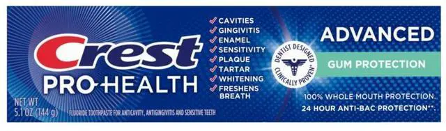 Alt view image 7 of 7 - Crest Pro-Health Advanced Gum Protection Toothpaste, 5.1oz