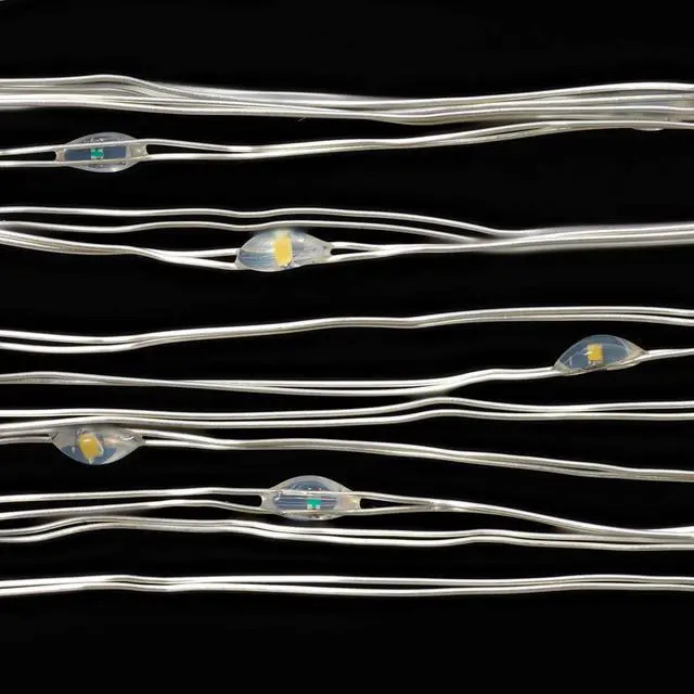 Alt view image 2 of 5 - Mainstays Battery-Operated Warm White LED Wire Lights, 50-Count, 8 Modes