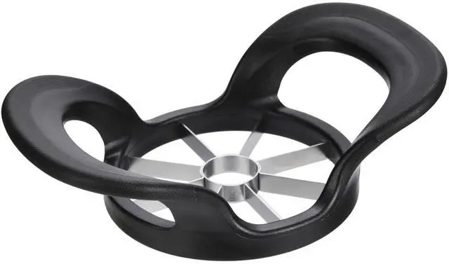 Alt view image 4 of 5 - Mainstays Stainless Steel Apple Slicer and Corer, 8-Wedge, Black