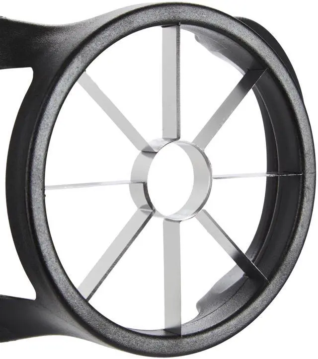 Alt view image 5 of 5 - Mainstays Stainless Steel Apple Slicer and Corer, 8-Wedge, Black