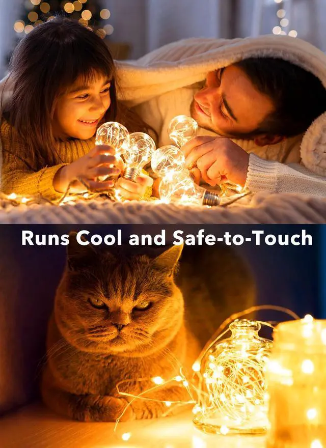 Alt view image 4 of 6 - Minetom 6 Pack Battery Operated LED Fairy Lights for Christmas Decor