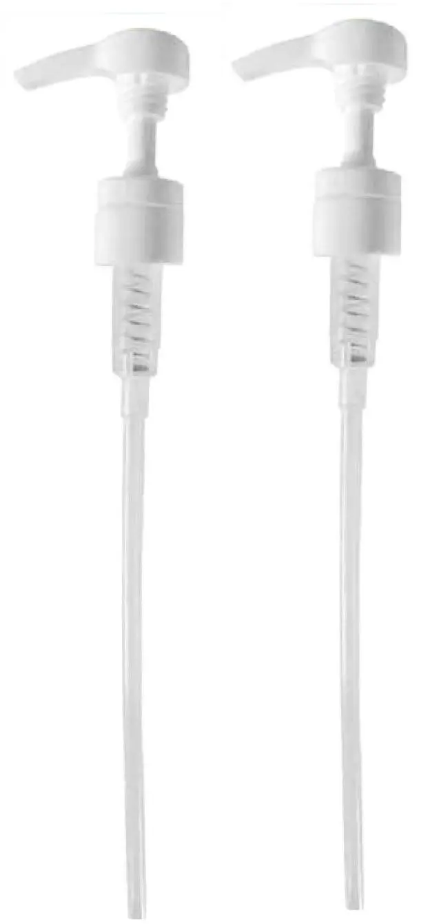 Main image of Geti Beauty 2-Pack 33.8oz Shampoo Conditioner Pump Dispenser Fits Most Salon Brand Liter Bottles with 1-Inch Wide Opening, White
