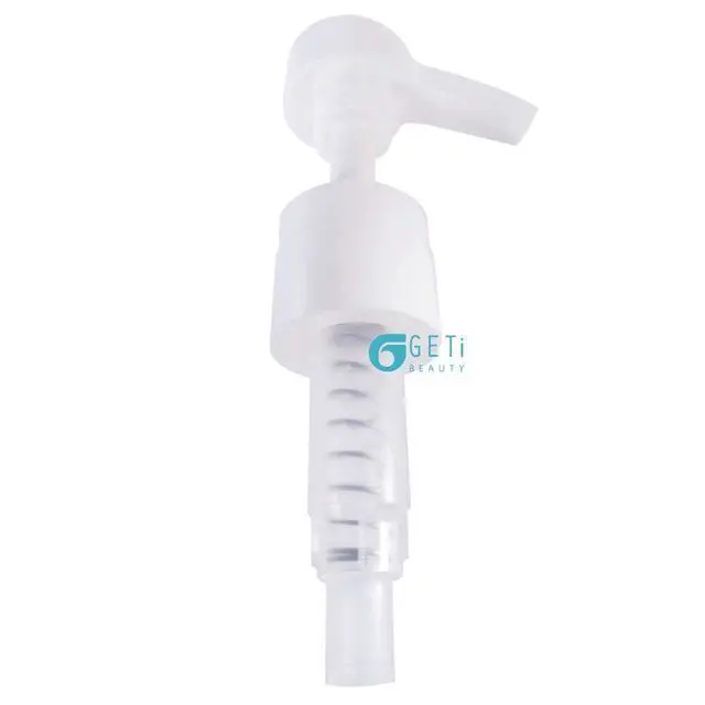 Alt view image 7 of 7 - Geti Beauty 2-Pack 33.8oz Shampoo Conditioner Pump Dispenser Fits Most Salon Brand Liter Bottles with 1-Inch Wide Opening, White