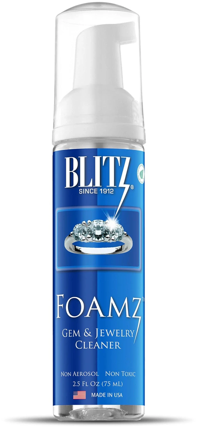 Main image of Blitz Foamz Gem & Jewelry Cleaner, TSA Safe, 2.5 oz