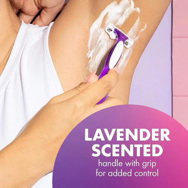 Alt view image 2 of 6 - BIC Soleil 3 Scented Women's Disposable 3-Blade Razors, 4-Pack