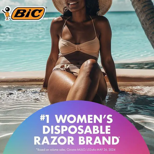 Alt view image 6 of 6 - BIC Soleil 3 Scented Women's Disposable 3-Blade Razors, 4-Pack