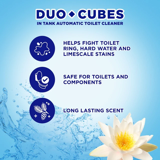 Alt view image 6 of 7 - Soft Scrub in-Tank Toilet Cleaner Duo-Cubes, Sapphire Waters, 4 Count