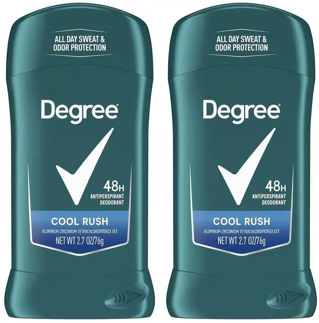 Main image of Degree Men Original Antiperspirant Cool Rush 2.7 oz Twin Pack